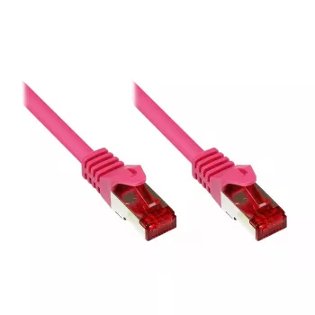 Sieťový kábel Alcasa CAT6 S/FTP 25 m magenta
