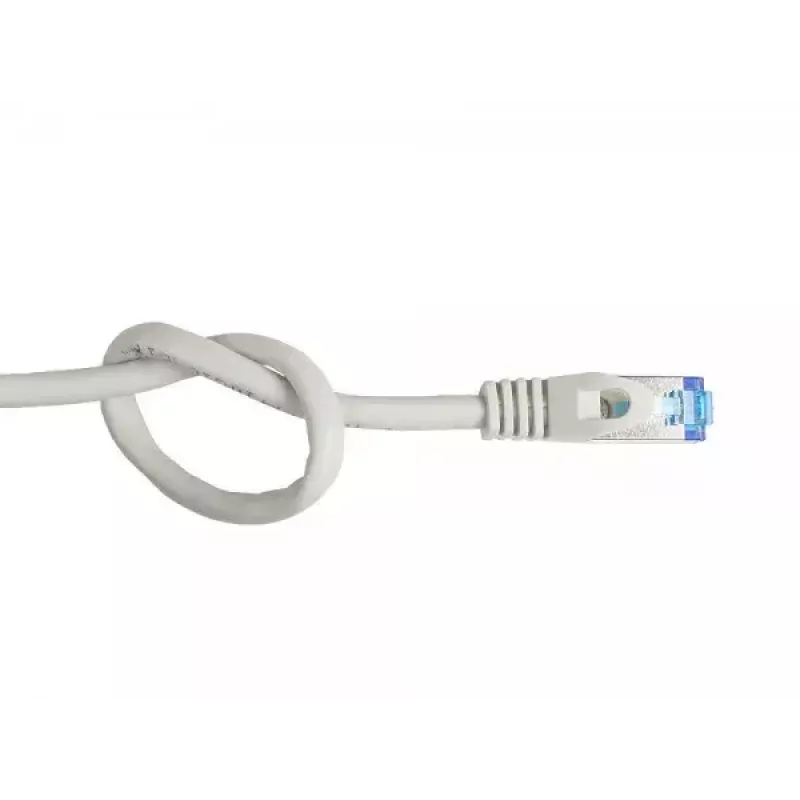 Sieťový kábel Alcasa 8060-SF250 25 m Cat6a S/FTP sivý