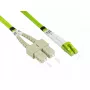Optický kábel Alcasa LW-830LS5 30 m LC SC zelený