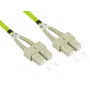 Optický kábel Alcasa LW-820SC5 20 m SC zelený