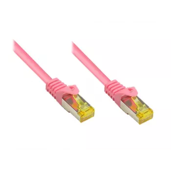 Sieťový kábel Alcasa 50 m Cat7 RJ-45 magenta S/FTP (S-STP)