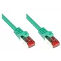 Sieťový kábel Alcasa 40 m Cat6 S/FTP zelený
