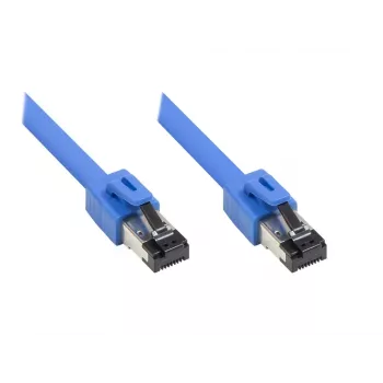 Sieťový kábel Alcasa 8080-075B modrý 7,5 m Cat8.1 S/FTP