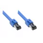 Sieťový kábel Alcasa 8080-075B modrý 7,5 m Cat8.1 S/FTP
