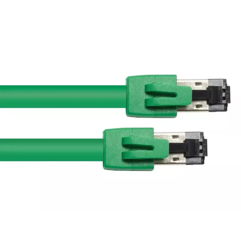 Sieťový kábel Alcasa 8080-200G 20 m Cat8.1 S/FTP zelený