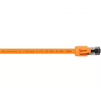 Sieťový kábel Alcasa 8080-050O 5 m Cat8.1 S/FTP oranžový