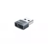 USB prevodník Alcasa USB-AD203-5 USB-A na USB-C sivý