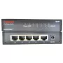 Nespravovaný sieťový switch Longshine LCS-GS7105-E — 5 x Gigabit RJ-45 portov, čierna