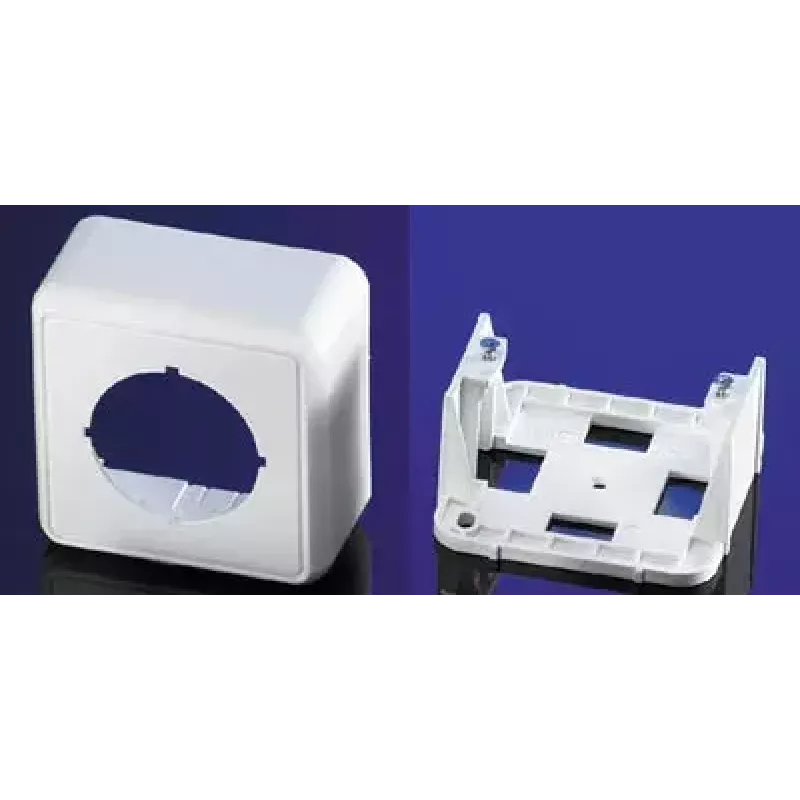 Outlet box Telegärtner 25.16.8555, montážna krabica, 80×40×80 mm, biela