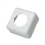 Outlet box Telegärtner 25.16.8555, montážna krabica, 80×40×80 mm, biela