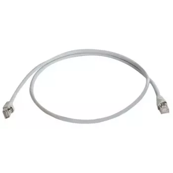 Sieťový kábel Telegärtner Patch kábel MP8 FS 600 LSZH 25 m sivý