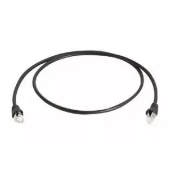 Sieťový kábel Telegärtner CAT6a 25 m čierny S/FTP