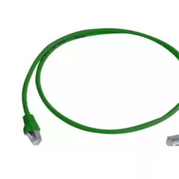 Sieťový kábel Telegärtner Cat.7 MP8 FS 600 LSZH 0,5 m zelený