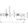 Telegärtner MP8 FS 500 Cat6a S/FTP prepojovací kábel, RJ45-RJ45, 0,25 m