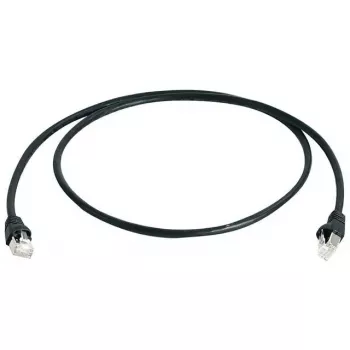 Sieťový kábel Telegaertner MP8 FS 500 LSZH 0,25 m Cat6a SF/UTP RJ-45 – čierny