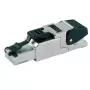Konektor Telegärtner MFP8 T568 A Cat.6A RJ-45, čierny/strieborný