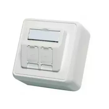Zásuvka Telegärtner H02000A0092 biela