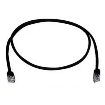 Sieťový kábel Telegärtner MP8 FS 100-2.0 čierny 2m Cat5e F/UTP