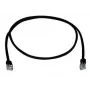 Sieťový kábel Telegärtner MP8 FS 100-2.0 čierny 2m Cat5e F/UTP
