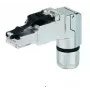 Konektor RJ45 Telegärtner J00026A4002 čierny nehrdzavejúca oceľ