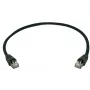 Sieťový kábel Telegärtner L00003A0267 zelený 5m Cat6a S/FTP