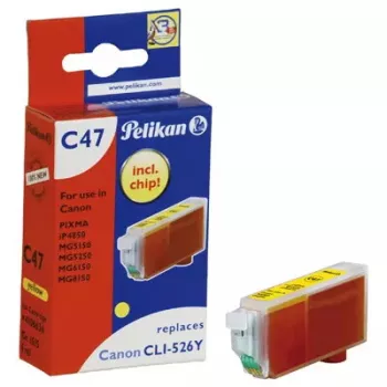 Atramentová kazeta Pelikan C47 žltá – pigmentovaný atrament, jednotlivé balenie (1 ks)