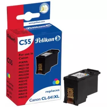 Atramentová kazeta Pelikan C55, pigmentovaný farebný atrament 6 ml, trojfarebná CMY, 1 ks