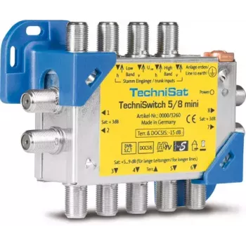 Prepínač TechniSat TECHNISWITCH 5/8 MINI