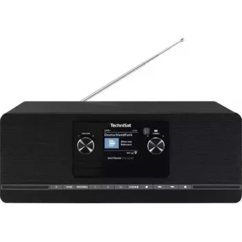 Digitálne stolové rádio TECHNISAT DigitRadio 372 CD BT čierne s CD prehrávačom a Bluetooth