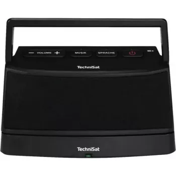 Prenosný stereo reproduktor TECHNISAT ISIBOX 1 — 4 W RMS, káblový & bezdrôtový, integrovaná batéria, USB-C, čierny