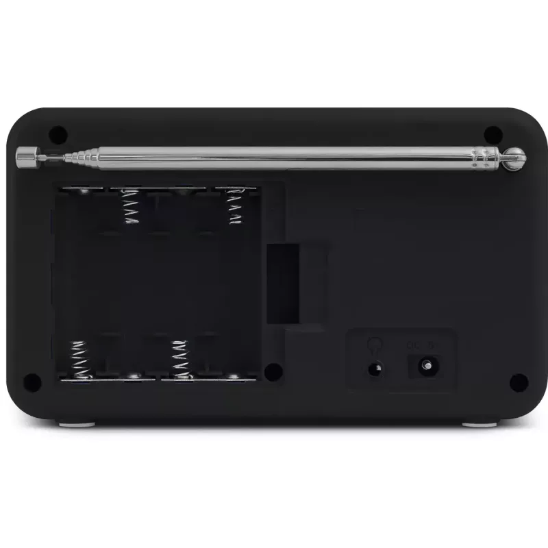 Prenosné rádio TECHNISAT VIOLA 2 – DAB+ a FM, LCD displej, 1 W, 3,5 mm jack, čierna
