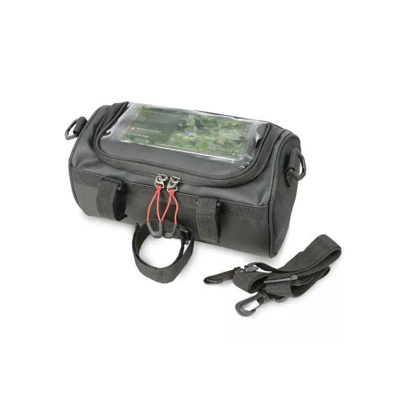 Cyklistická taška TROIKA BKB30/BK predná 4 L nylon PVC tarpaulin čierna