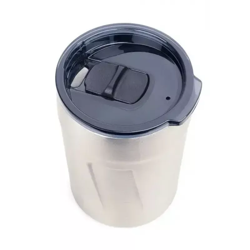 Šálka na espresso TROIKA ESPRESSO DOPPIO 160 ml strieborná nerezová oceľ