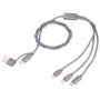 Nabíjací kábel USB-C na USB-A TROIKA CBL30/GY, 1 m, sivý