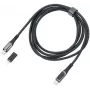 Nabíjací kábel TROIKA SPEEDY XL čierny – USB nabíjací a dátový kábel, model CBL20/BK