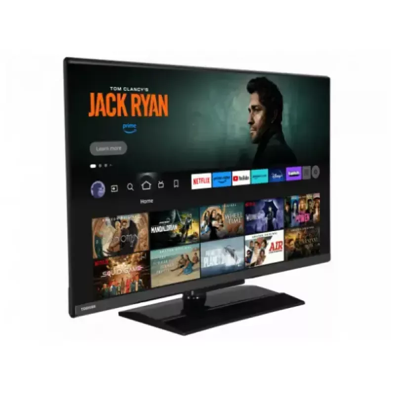 Toshiba 32LV3F63DA 32 palcov (81,3 cm) Full HD DLED Smart TV, 1920×1080, 250 cd/m², DVB-C/DVB-S2/DVB-T2, čierna