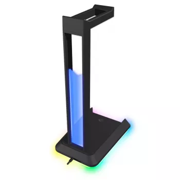 Stojan na slúchadlá Speedlink EXCELLO NX RGB — čierny, 226 g