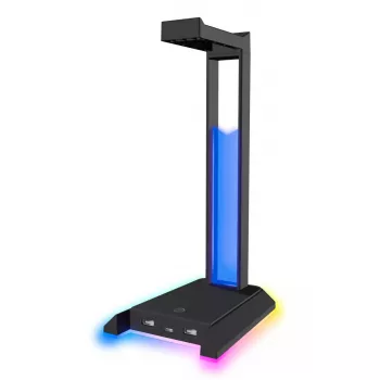 Stojan na slúchadlá Speedlink EXCELLO NX RGB — čierny, 226 g