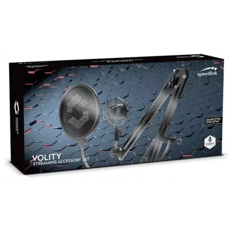 Stolový stojan na mikrofón SPEEDLINK SL-800011-BK