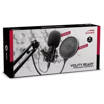 Štúdiový mikrofón SPEEDLINK Volity Ready čierny