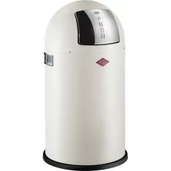Odpadkový kôš WESCO Pushboy Jr. 22 l, pieskovo matný