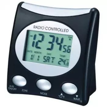 Digitálny budík Technoline WT 221 T čierny 12/24h LCD