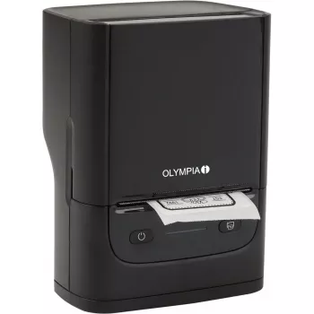 Tlačiareň etikiet Olympia PM 220 čierna kompaktný dizajn, model 6302