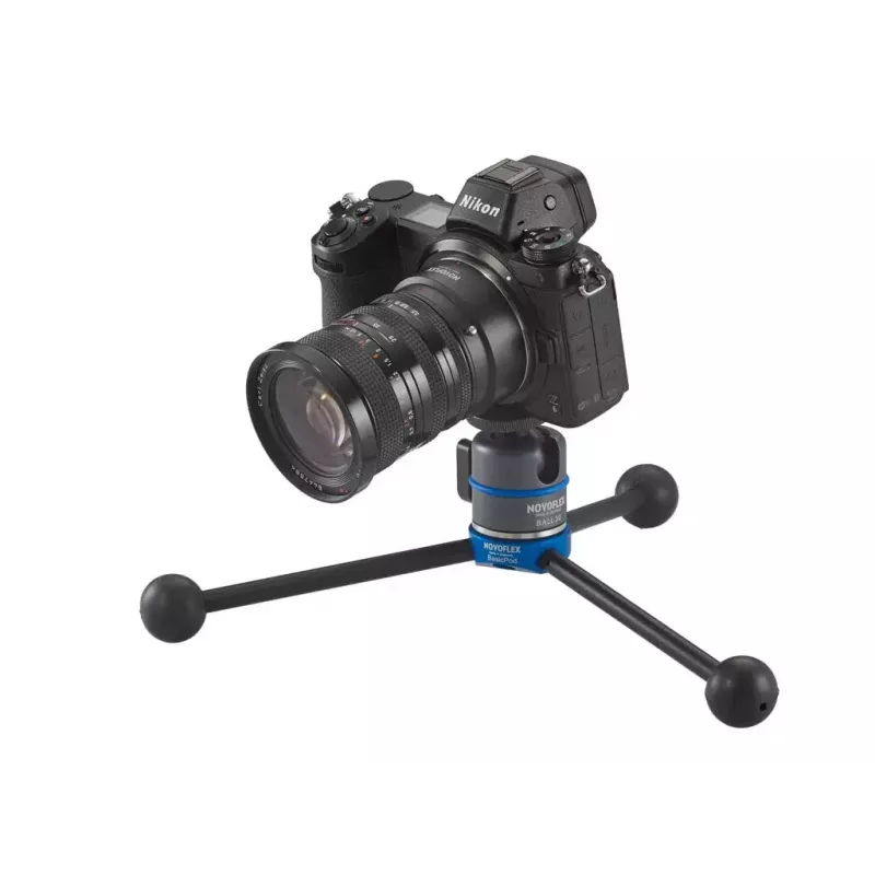 Statív Novoflex BasicPod Mini pre digitálne/filmové kamery čierna modrá