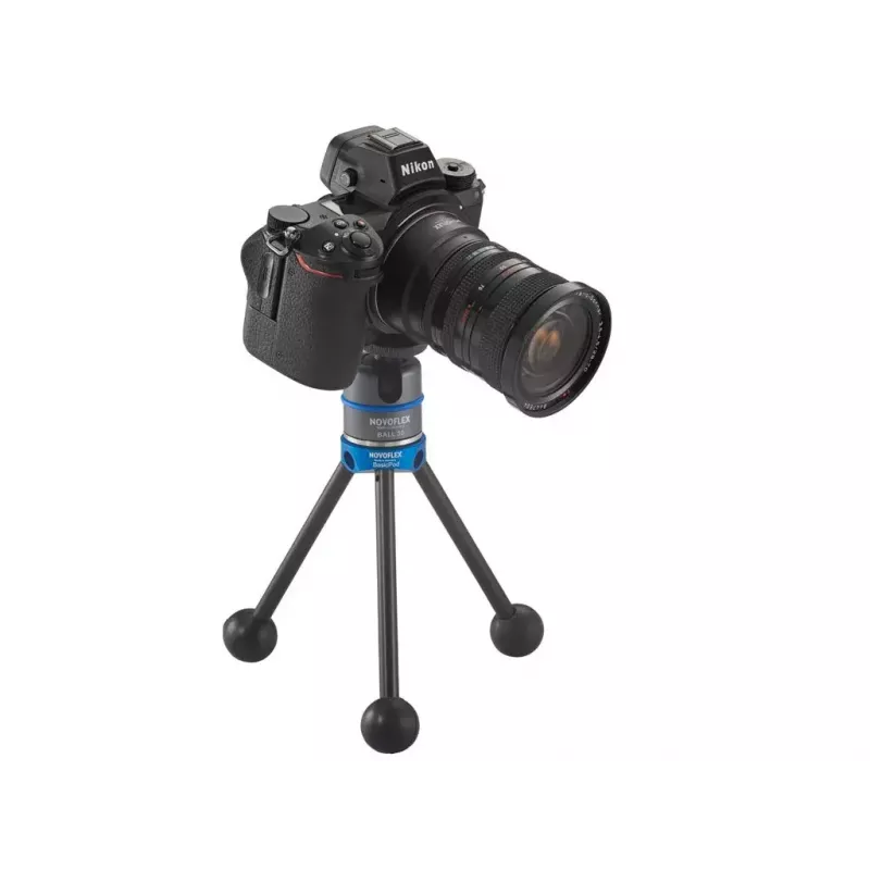 Statív Novoflex BasicPod Mini pre digitálne/filmové kamery čierna modrá