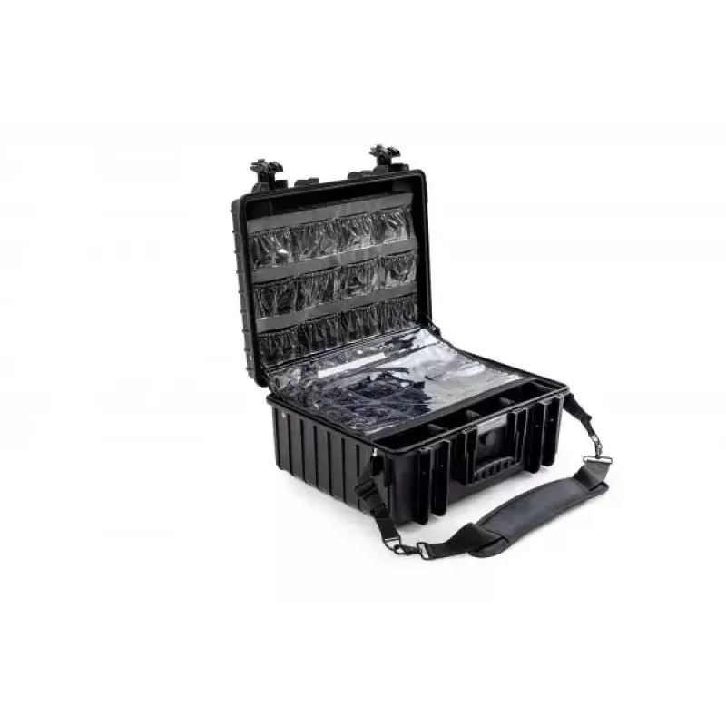 B&W Cases Type 6000 kufrík čierny polypropylén 3,9 kg