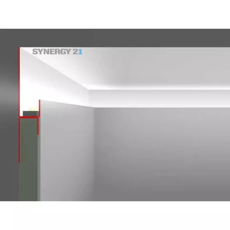 Montážna sada Synergy 21 S21-LED-PR00150 biela zinok