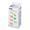 uvex com4-fit štuple do uší, náhradná kazeta pre dávkovač „one 2 click“