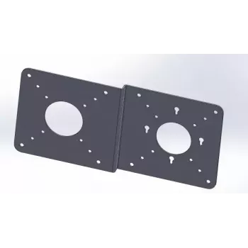 Montážna sada ALLNET VESA_MINIPC_PLATE čierna