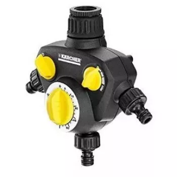 Mechanické zavlažovacie hodiny Kärcher WT 2.000 čierne žlté